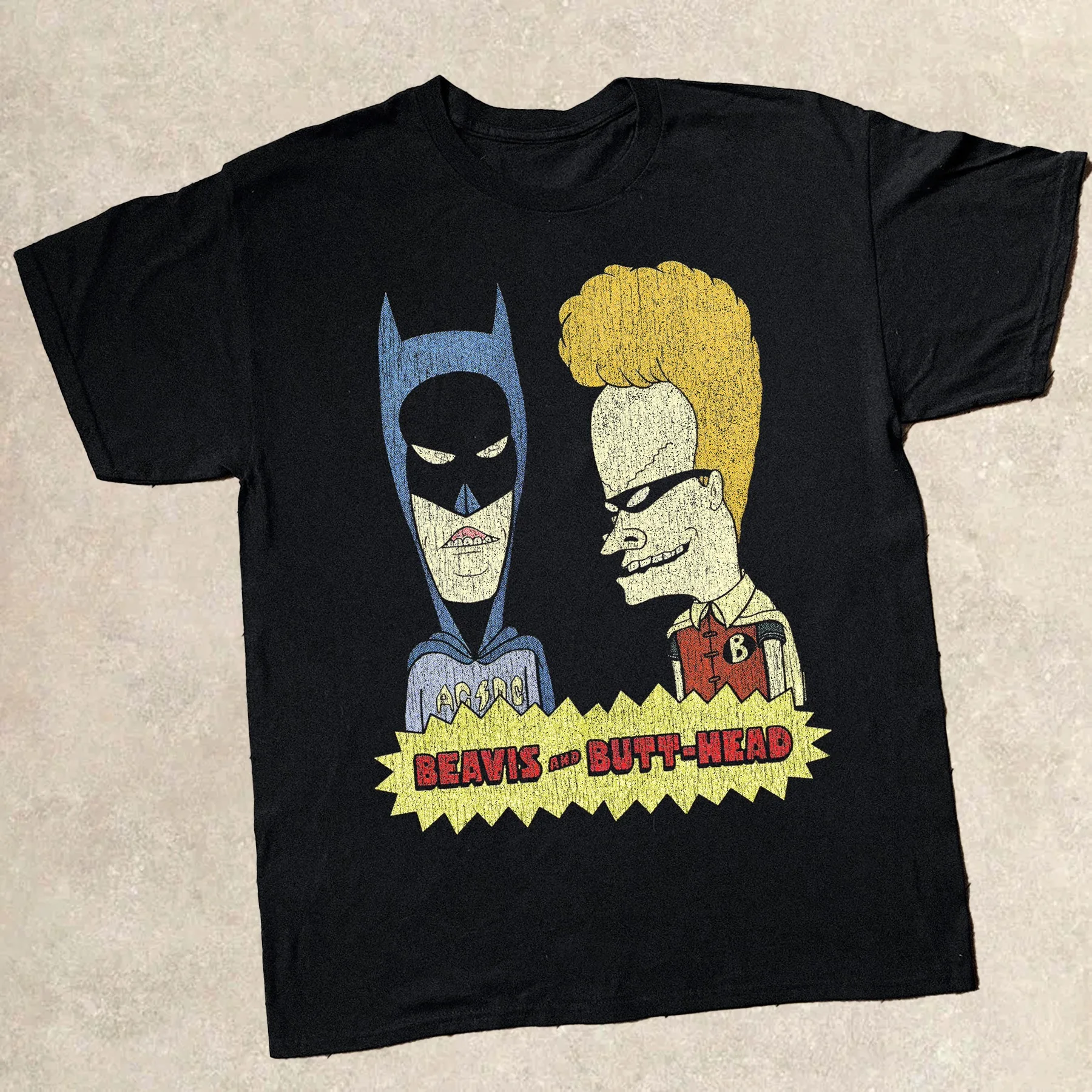90'S Beavis & Butthead Parody Graphic T-Shirt Cotton Men Women Streetwear Tee