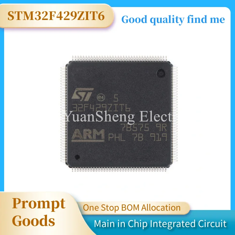 

1PCS 100% New Original STM32F429ZIT6 STM 32F429ZIT6 STM32 F429ZIT6 STM32F 429ZIT6 STM32F429 ZIT6 ST E4 QFP-144