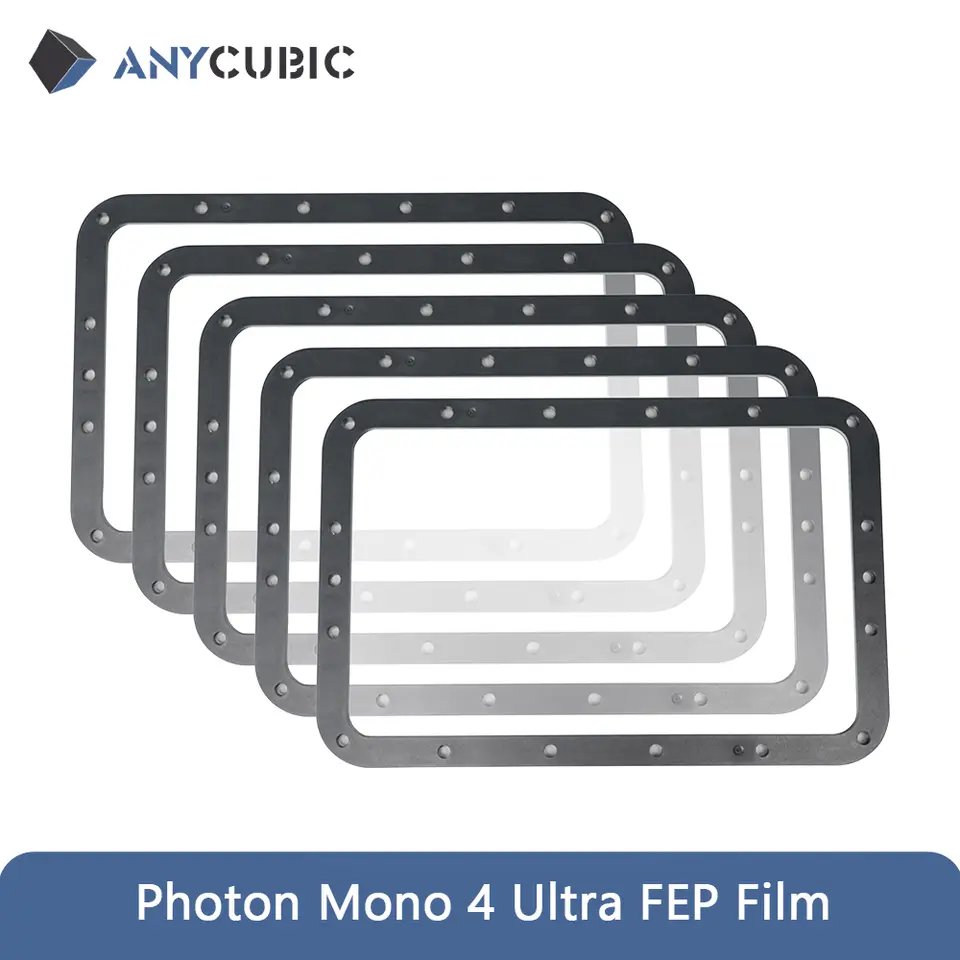 فيلم FEP فائق الإصدار السريع من ANYCUBIC Photon Pono 4 ملحقات طابعة ثلاثية الأبعاد 2 قطع/5 قطع