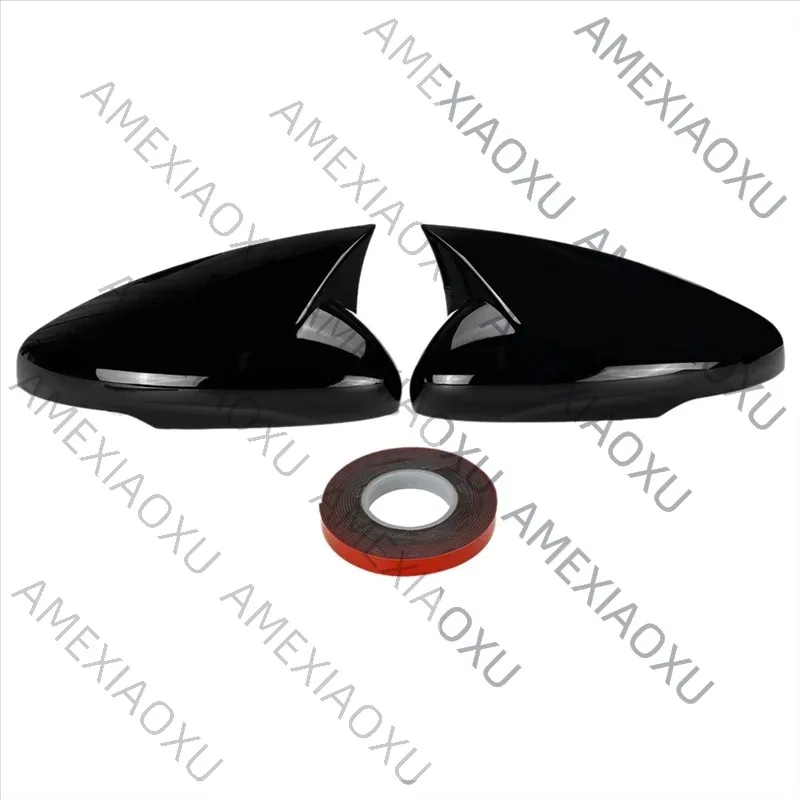 AMEXIAOXU  1 Pair Of Rearview Mirror Housings For Ford Electric Vehicle Mach-E 2021-2022 Horn Cover Modification Parts