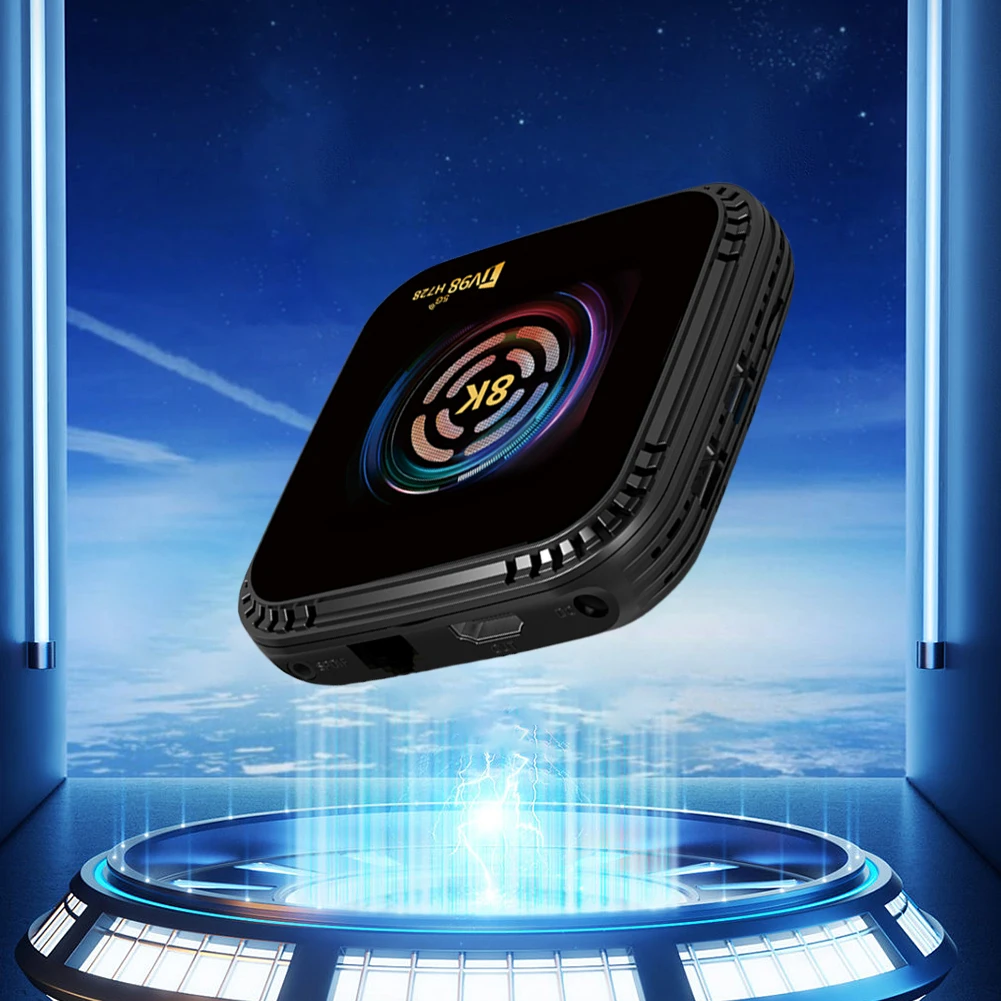 Android 14 Smart TV Box 4G 32G Media Player 8K HD Android Box with Remote