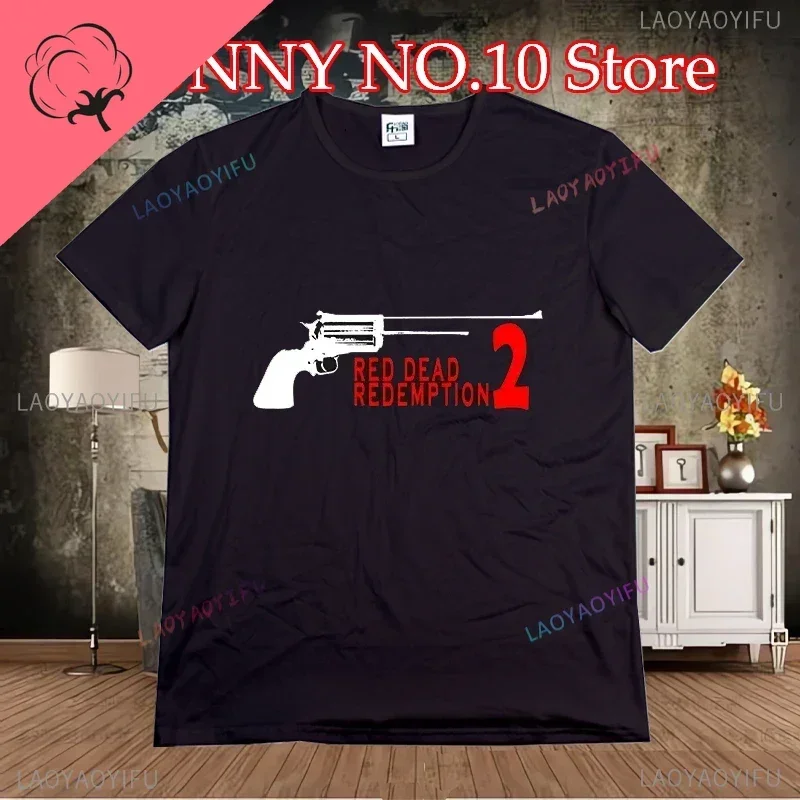 Red Dead Redemption PS4 Men's Graphic T-shirt Western Short Sleeve t-shirts