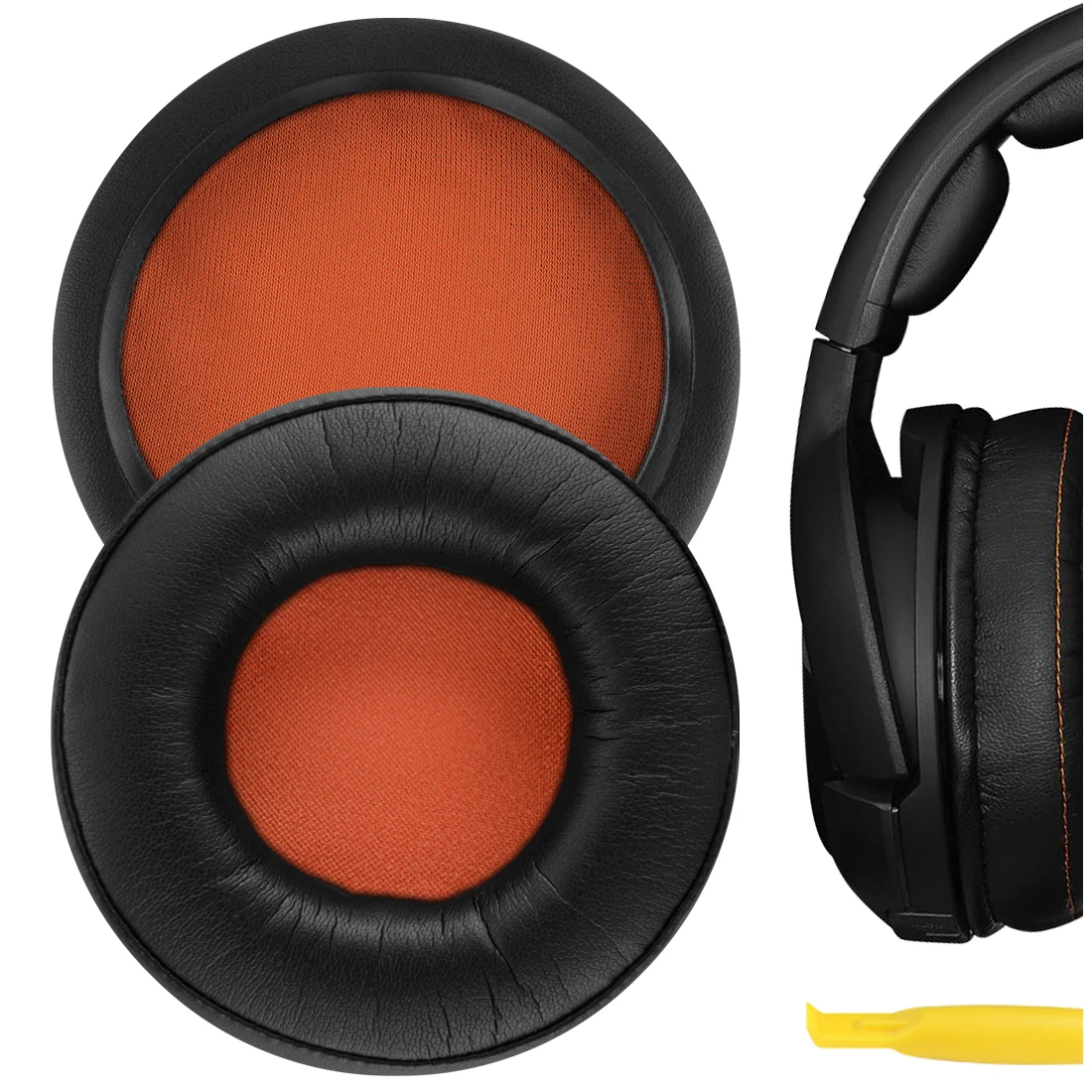 

Geekria Earpads for SteelSeries SIBERIA 800 840 Headset Replacement Headphones Protein Leather Ear Pads Cover Cushions Repair