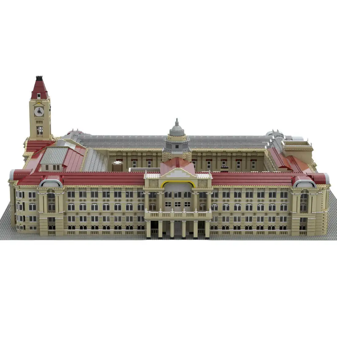 

Изготовленный на заказ MOC-112041 Дом Советского города Бirmingham, Галерея Музей и Искусства 19599 ШТ.