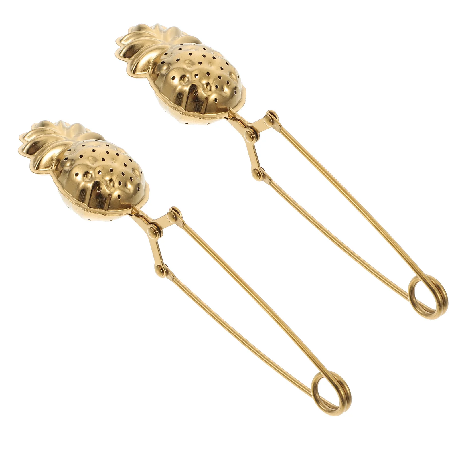 

2Pcs Stainless Steel Filter Basket Reliable Tea Residue Infuser for House Tea Ware Convenient Storage Design Tea-Leaf Holder