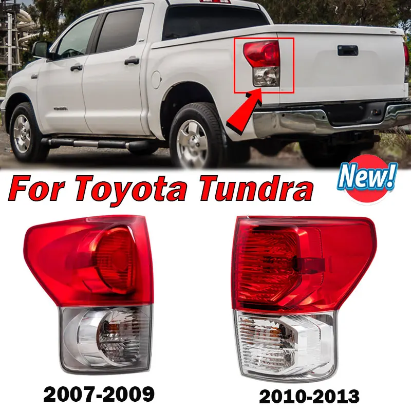 

Car Accessories For Toyota Tundra 2007-2013 Auto Left Right Tail Light Brake Lamp Turn Signal Warning Light Taillight Assembly