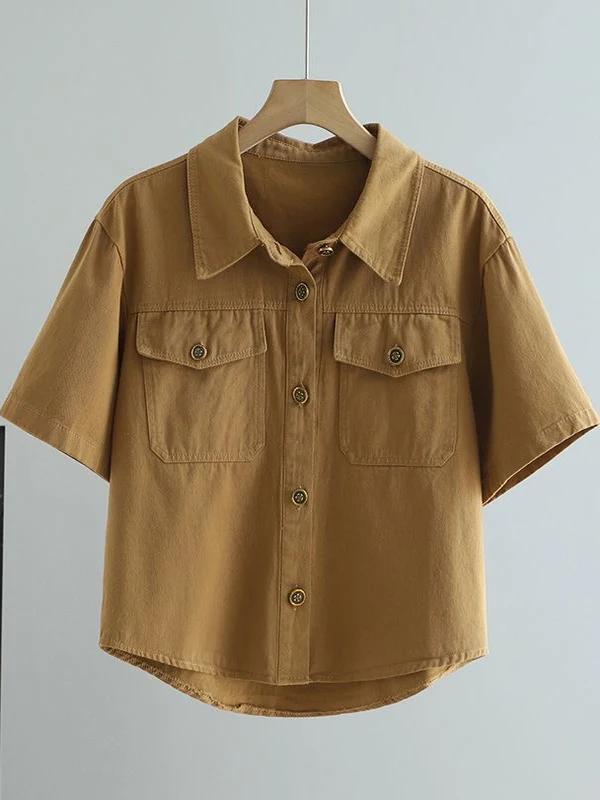 

ort Pure Color, повседневный женский летний новый корейский свободный универсальный модный топ ort Sve irt для молодых девушек