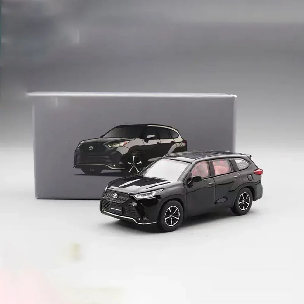 هايلاندر Xse Suv على الطرق الوعرة مركبة محاكاة يموت الصب 1:64 مقياس سبيكة سيارة نموذج مروحة جمع عرض ديكور المنزل