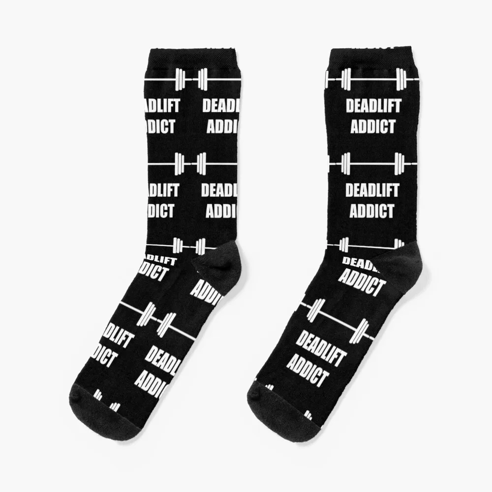 Deadlift Addict Strongman Gym Socks new year luxe Socks Female Men's