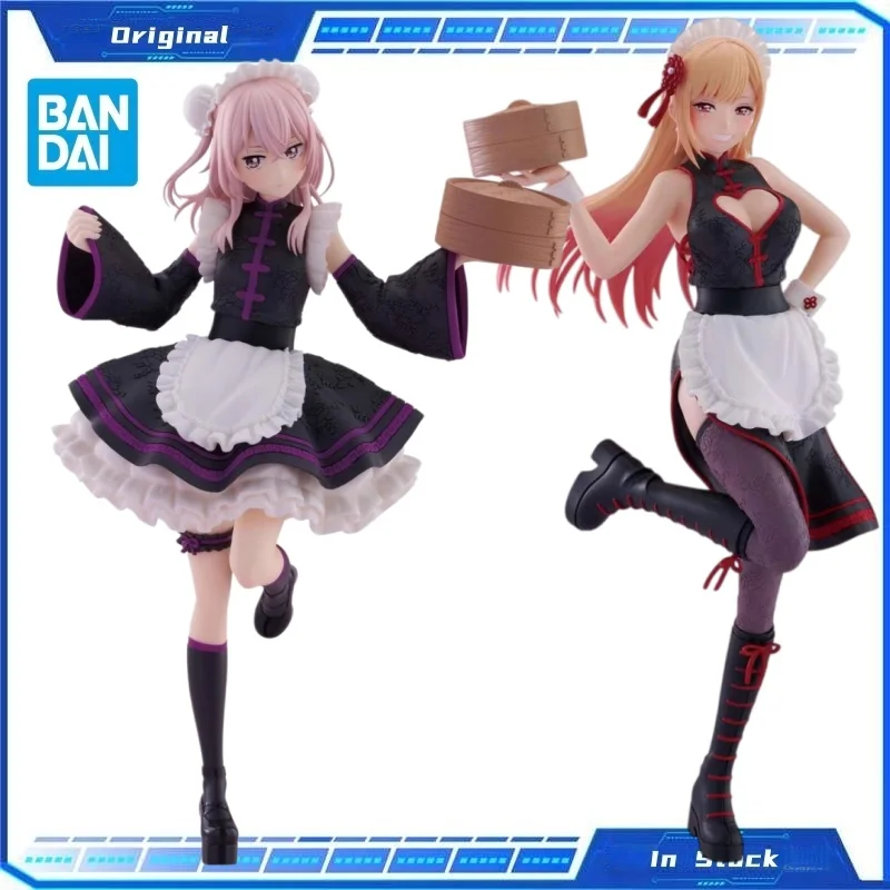 

В наличии Оригинальная фигурка BANDAI My Dress-Up Darling Инуи Саджуна ‌ Коллекционная фигурка-кукла аниме-персонажа в костюме горничной