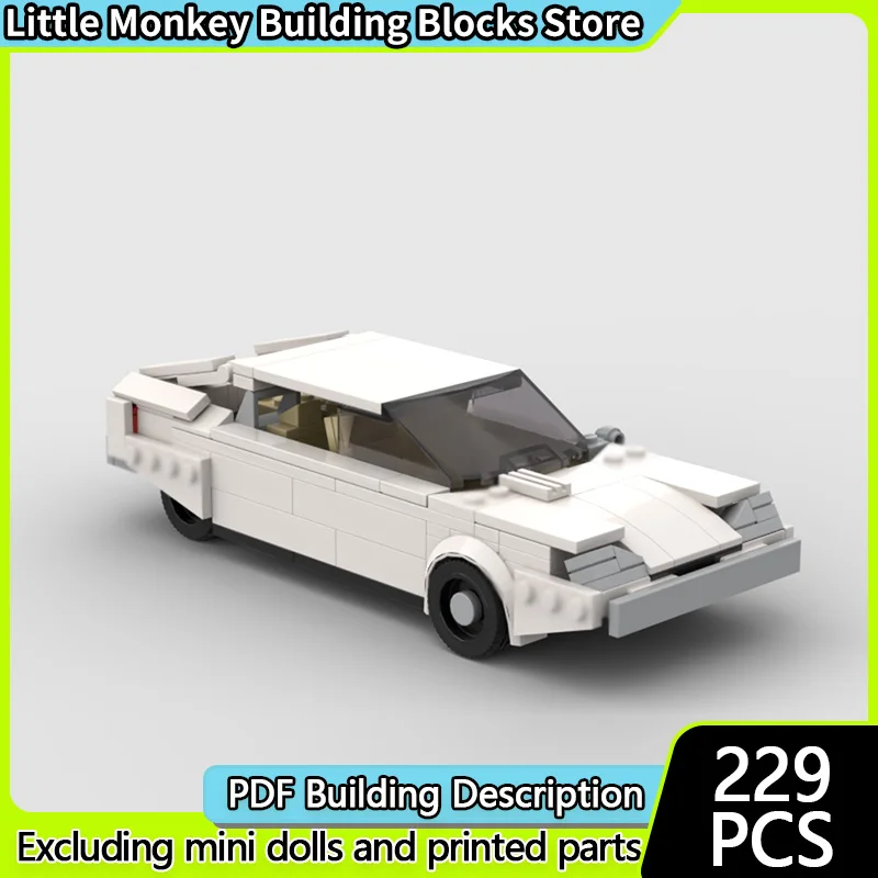 

Модель скоростного гоночного автомобиля MOC, строительные кирпичи CX Stock, лучший роскошный автомобиль, модульная технология, детский праздничный подарок, сборный игрушечный костюм