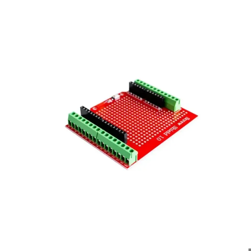 Prototype Screw Shield Expansion Board Assembled Terminal Proto Shield Double-sided PCB IO Solder for Arduino UNO Mega2560 One