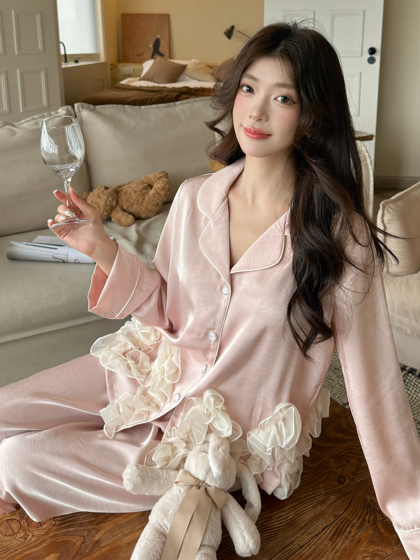 silk-satin-sleepwear-women's-high-end-summer-2026-new-spring-home-clothes-set-can-be-worn-outside-long-sleeve-soft-cool-breat