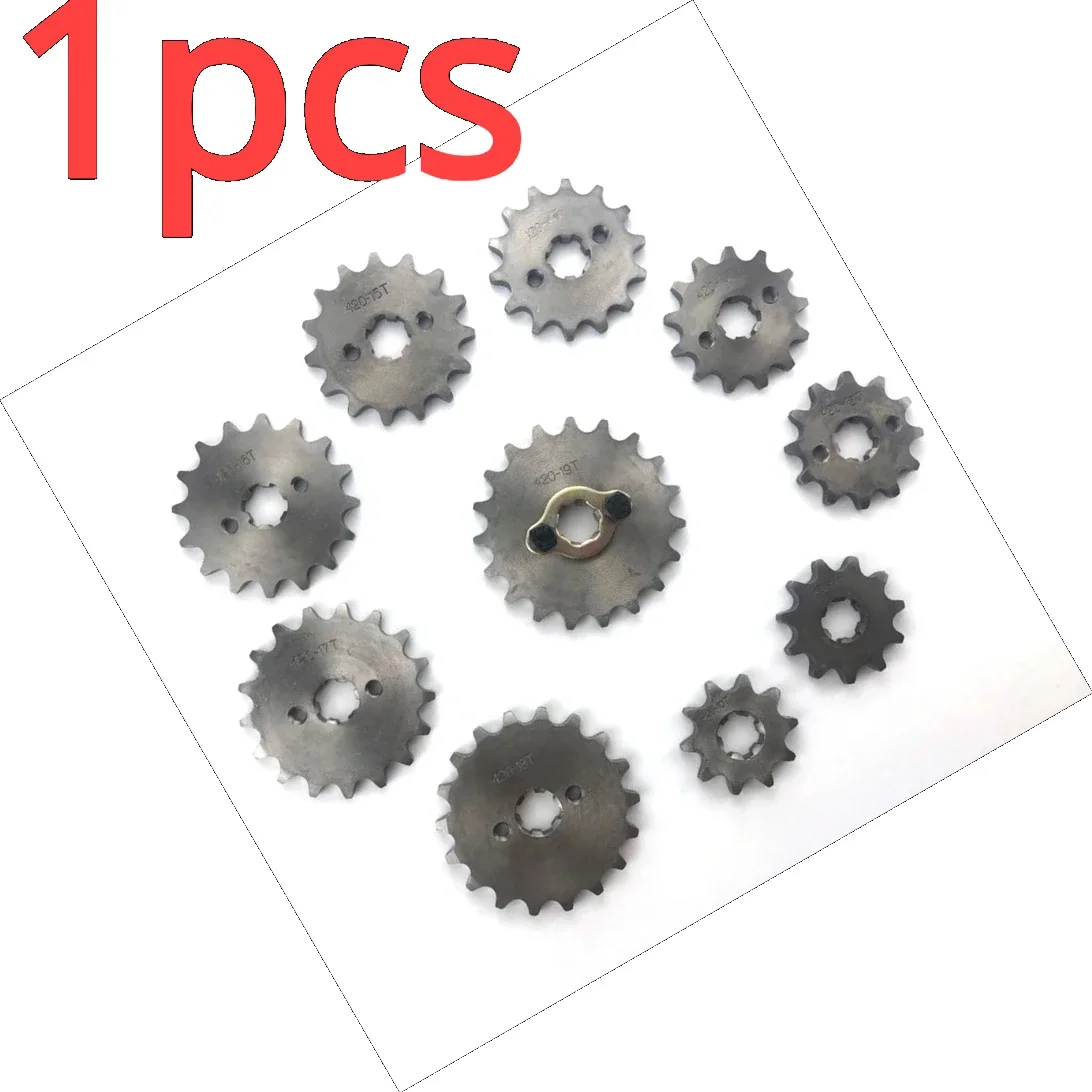 For 420 - 20mm 10T 11T 12T 13T 14T 15T 16T 17T 18T 19T Engine Sprocket for motorcycle ATV Dirt Pit Bike Go Kart 4 Wheeler Quad