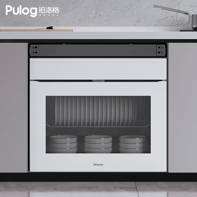 Kitchen Cabinet Tools Pull Basket Single Layer Drawer Knives and Forks Chopsticks Grid Basket Space Aluminum Shelf