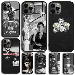 Scarface Tony Montana Film Phone Case Cover For iPhone 16 15 14 SE 2020 XR XS 11 12 13 Mini Pro MAX Plus