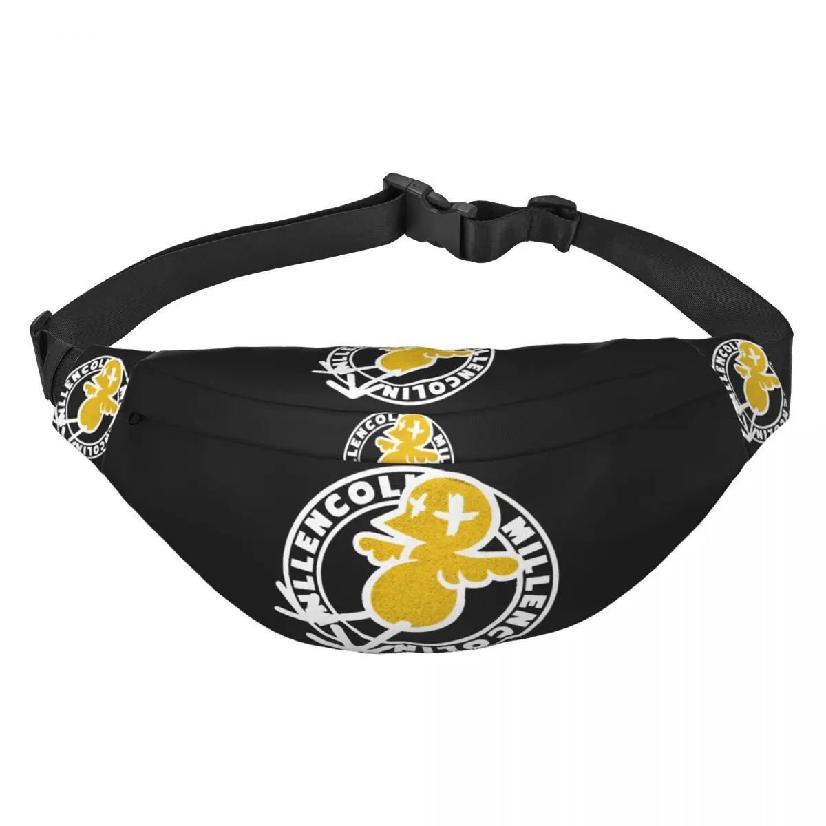 

Millencolin Life On A Plate Unisex Waist Bag Multifunction Sling Crossbody Bags Chest Bags Short Trip Waist Pack