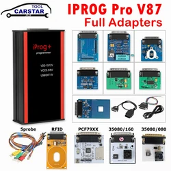 Iprog pro v87キープログラマーツールの完全なセット,CarprogとDigiprgの自動交換