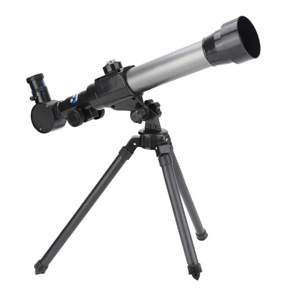 Kids Astronomical Telescope with Auto Focus Tripod Educational Science Toy Refractor Type for Space Exploration