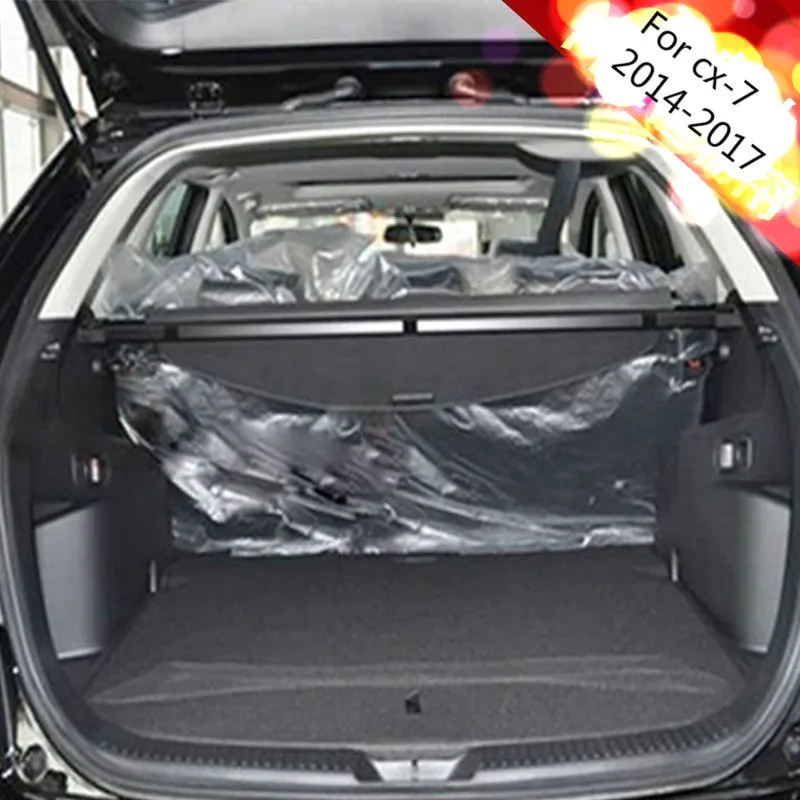 

Security Cargo Cover Trunk Car Rear Trunk For Mazda CX7 CX-7 Car Styling Accessories High Quali Auto Trunk Storage/bracket