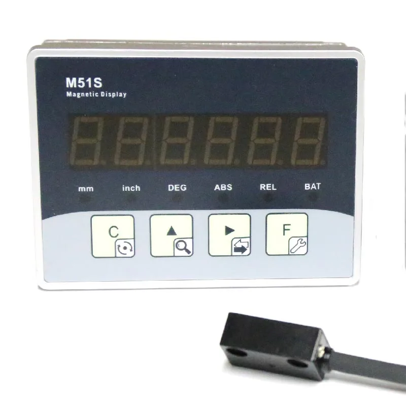 M510 Single Axis Magnetic Scale Display Integrated Embedded Magnet Tape Measurement System