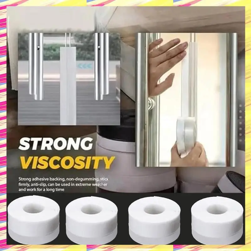 ABJJ 10PCS Convictionm Door Seal Weather Stripping Door Seal Strip 5M/16.4Ft Sealing Sticker Sealing Tape For Door Draft