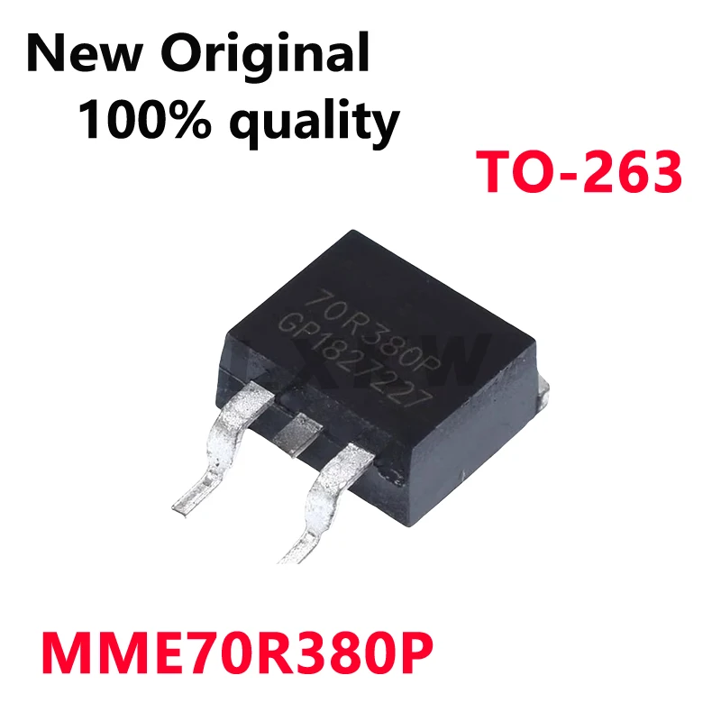 5-10/PCS New Original MME70R380P 70R380P TO-263 750V 11A Field effect tube In Stock