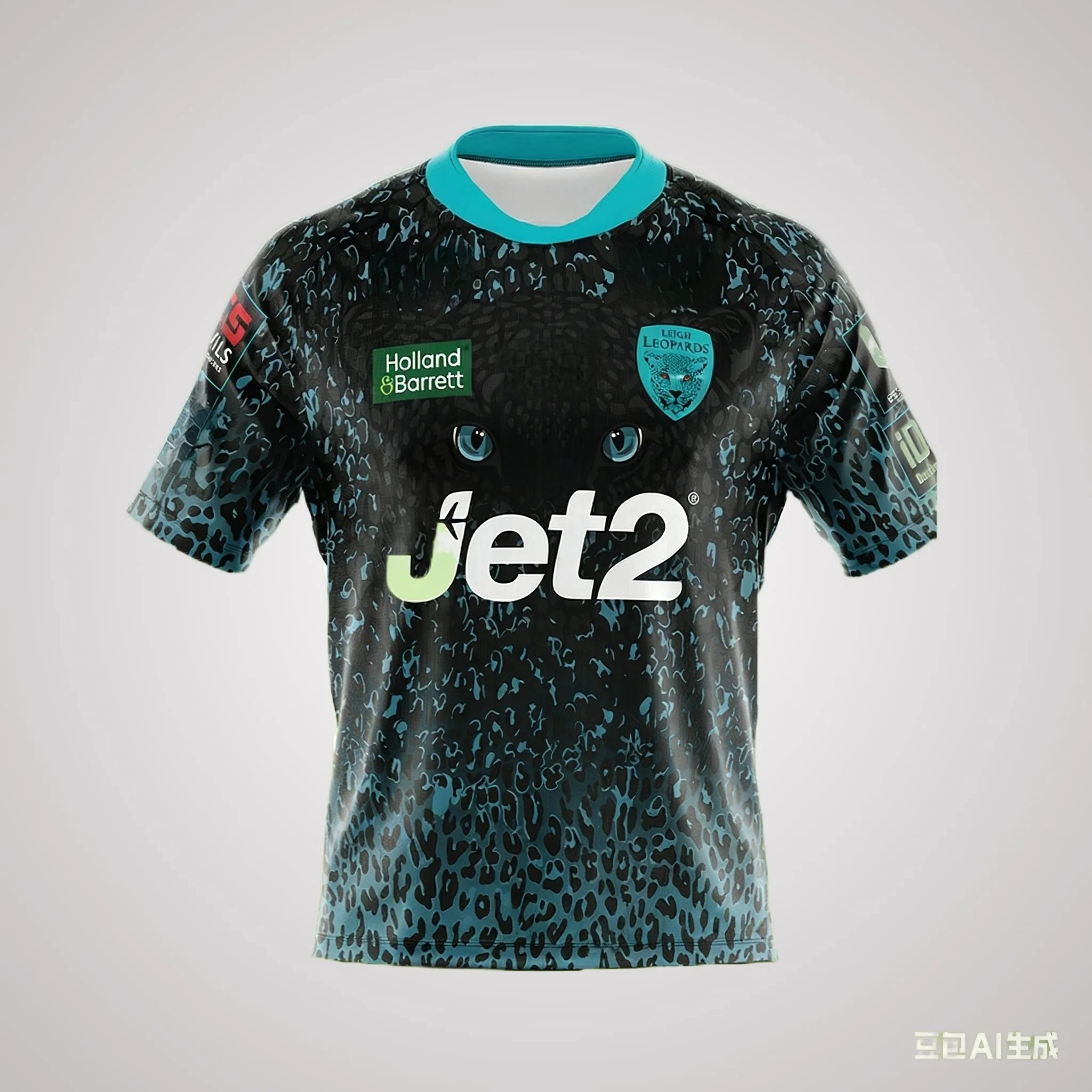 

Одежда для беременных, летняя спортивная рубашка Leigh-Leopards Leopards, дышащая тренировочная футболка с короткими рукавами для мужчин и женщин, Англия