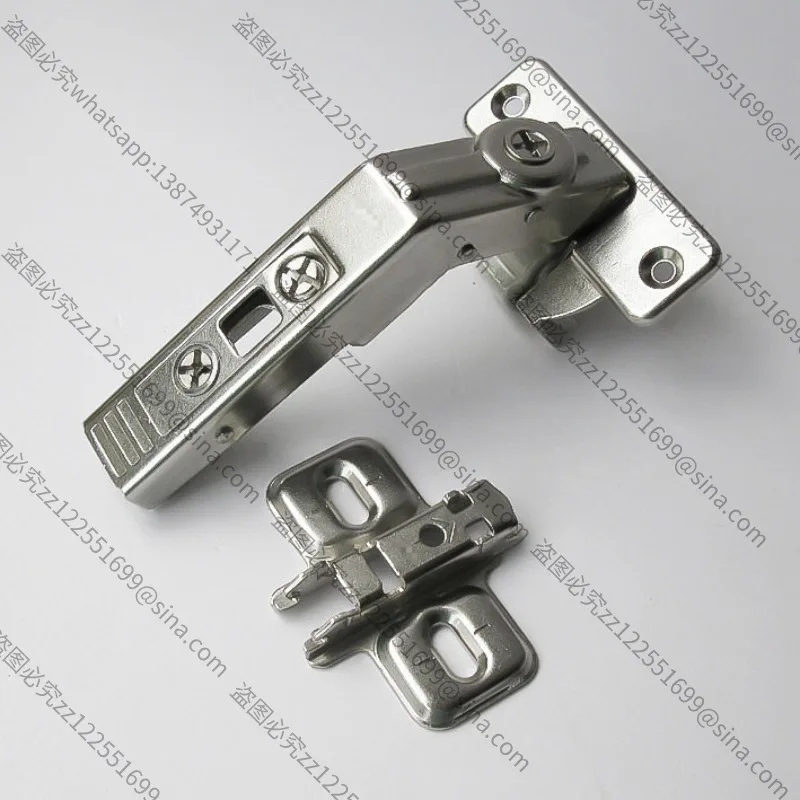 Suitable for 135 Degree Double Hinge Wardrobe Hardware Cabinet Corner Two-stage Force Hinge Folding Cabinet Door
