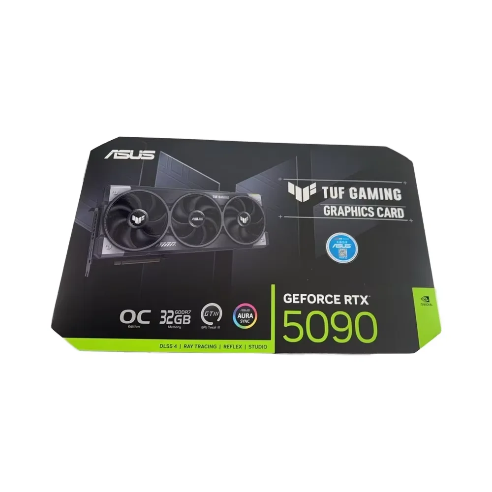 Gaming GeForce RTX 5090 32GB GDDR7 OC PCIE 5.0 GPU 5090 Graphics Card for Gaming Desktop Workstation 256-Bit