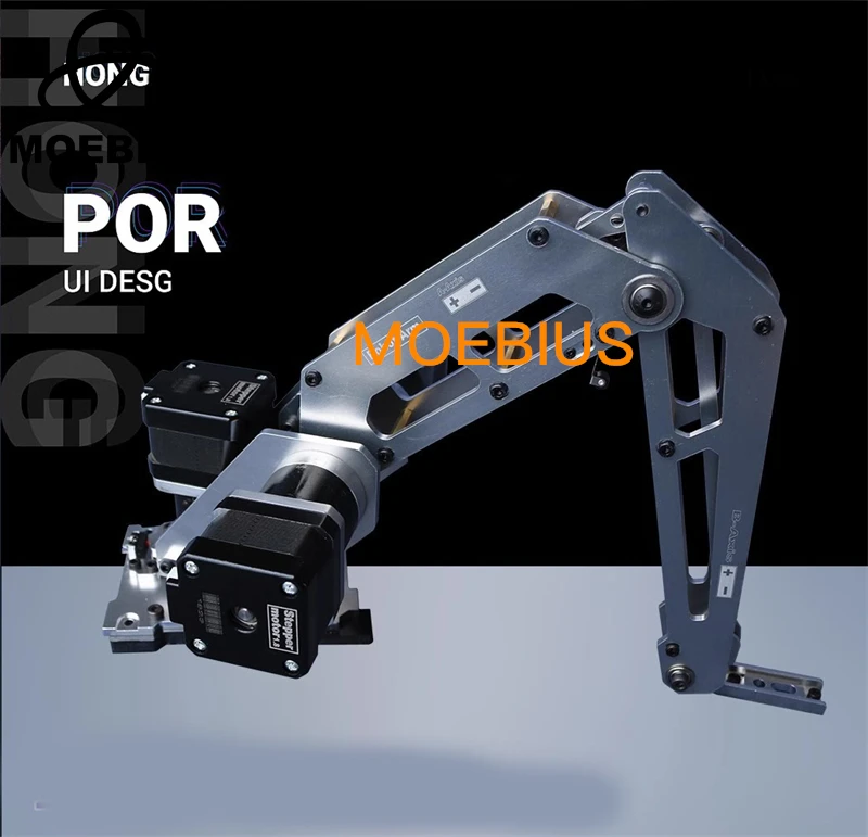 New Big Load 3 DOF Robot Arm Manipulator with Stepper Motor Suction Pump Suction Cup Industrial Robotics Model