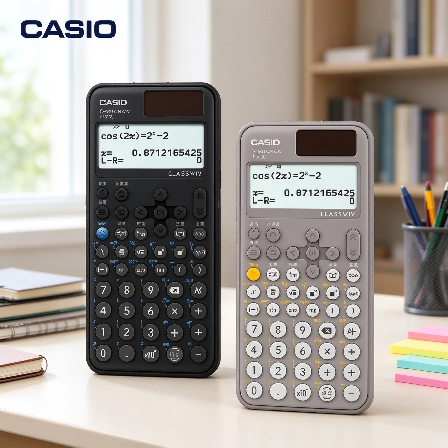 Casio /Algebra Calculator /Exam Tool FX-991/FX-991CN-CWII FX-999/FX-999CN-CWII FX-50F Sensitive Keys For Test