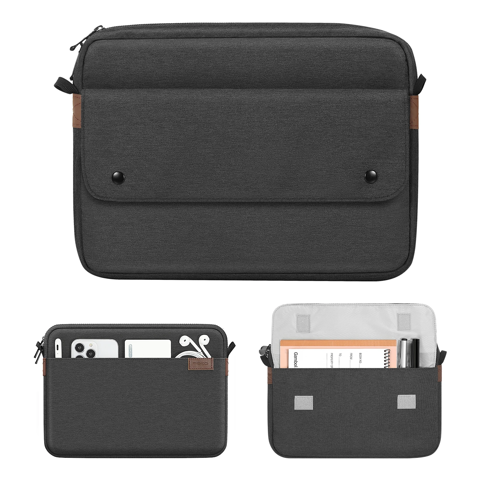 

MoKo 9-11 Inch Tablet Sleeve Bag with Shoulder Strap,for Samsung Tab S8 2022,iPad air 5 10.9" 2022,iPad Pro 11 2021,Tab A 10.1