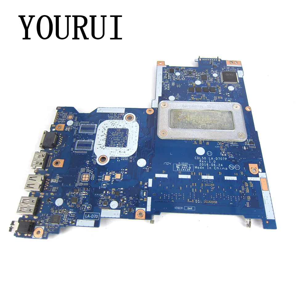 Imagem -03 - Placa-mãe Portátil para hp Pavilion Laptop Cpu Mainboard Uma Cdl50 La-d707p I37th Gen 15-ay