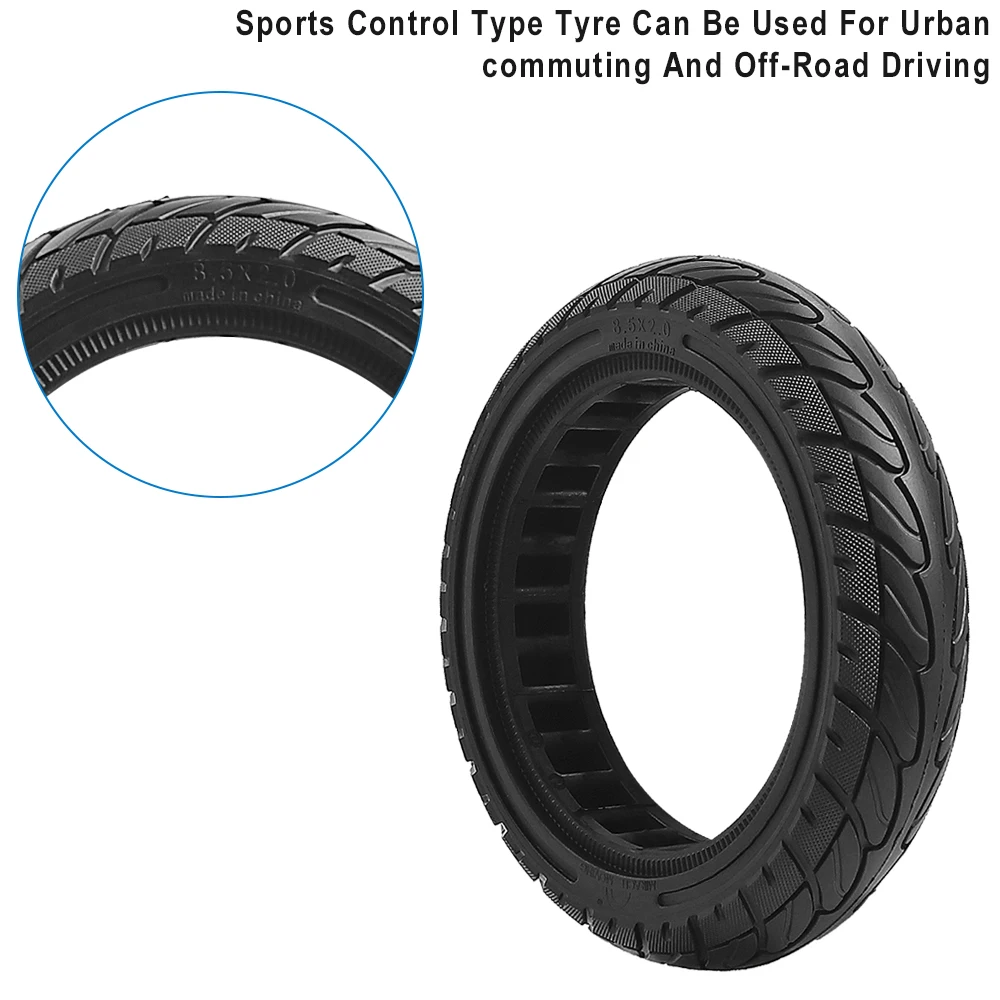 50/75-6.1 Vollgummireifen für Gotrax XR GXL V2 Apex XL Hover 1 Jive Journey Aovopro Es80 Elektroroller 8.5x2.0 Reifen für Xiaomi – Detail 8