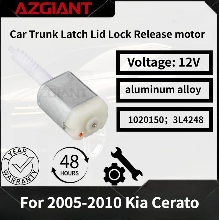 

For 2005-2010 Kia Cerato Car Trunk Latch Lid Lock Release motor Brand new high-quality replacement parts Auto Accessories OEM