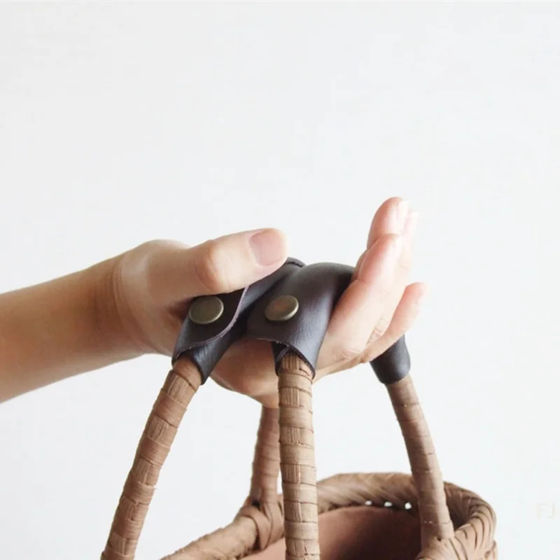 [YU]Suitcase Grip Protective Cover Luggage Bag Handle Wrap Leather Anti-stroke Stroller Shoulder Strap Pad Cover Bag Accessories