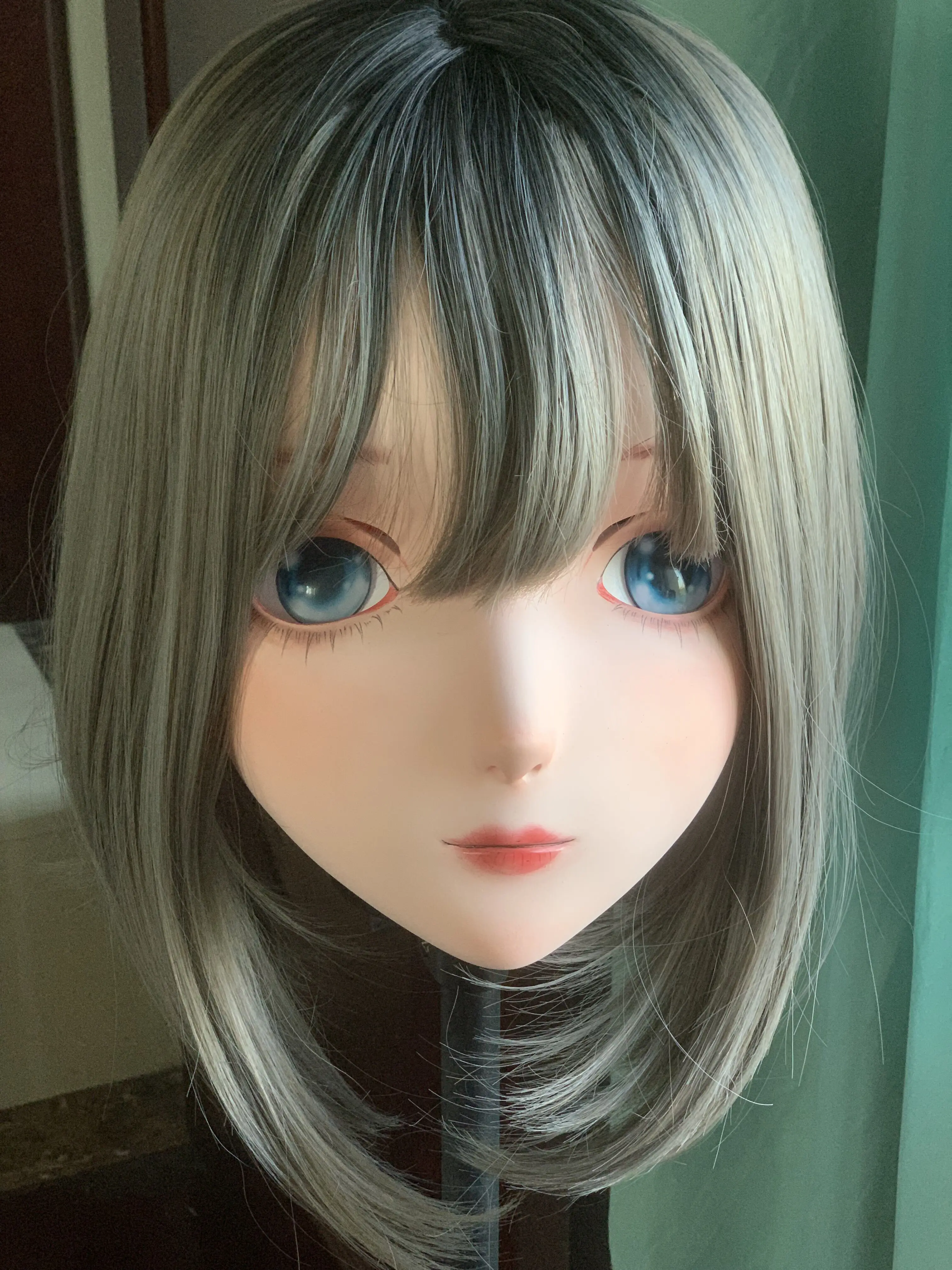 

Маска кигуруми для женщин/девочек из смолы на всю голову с замком BJD