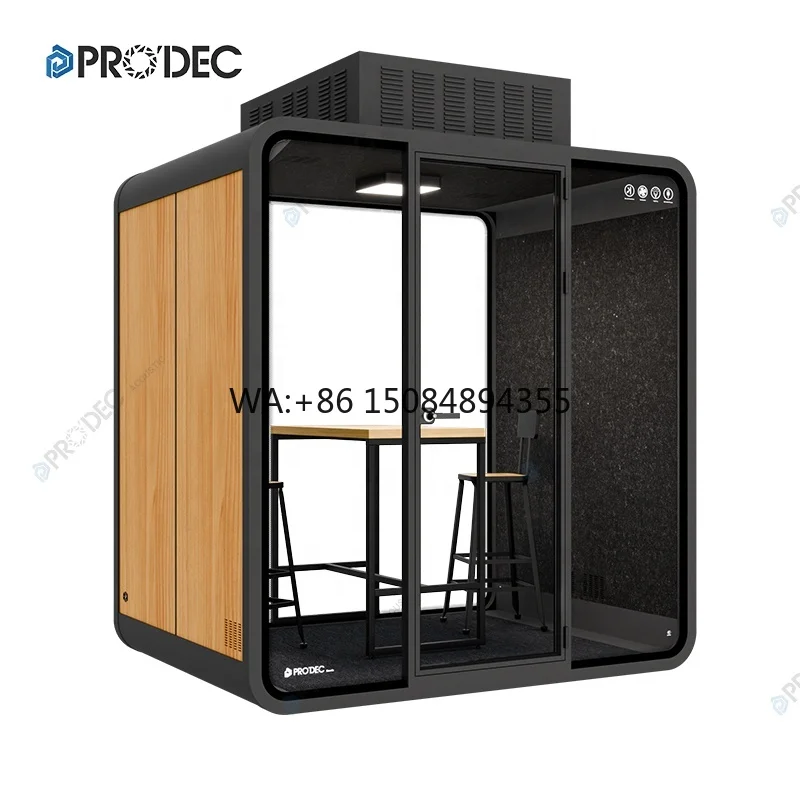 Prodec Acoustic: Mobile Product Smoking Booth Professionals Soundproof Office Smoking Pods Stylish Smoking Spaces