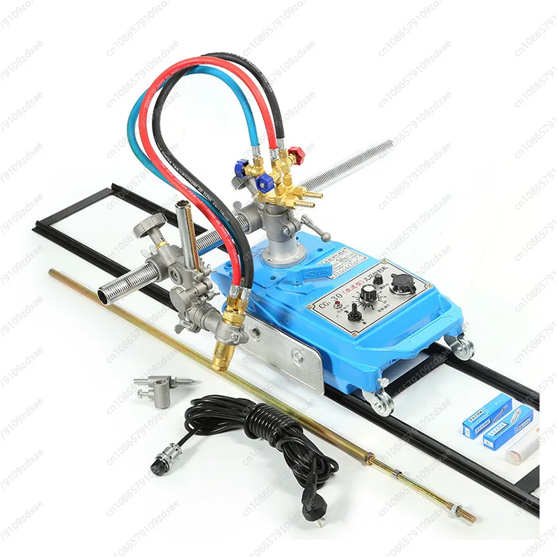 CG1-30 Semi-automatic flame cutting machine, trolley type round cutting machine