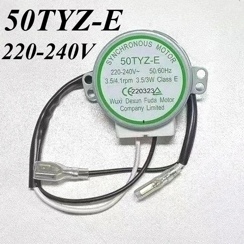 

Синхронный двигатель для машины для кубиков льда 50TYZ-E, 220 В ~ 240 В, 3,5/3 Вт, 3,5 об/мин, аксессуары для изготовления двигателей переменного тока