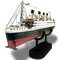 Piececool-rompecabezas de Metal 3d para adultos, modelo de barco Titanic 226 piezas, rompecabezas de crucero, juguetes, Kits de construcción, decoración del hogar