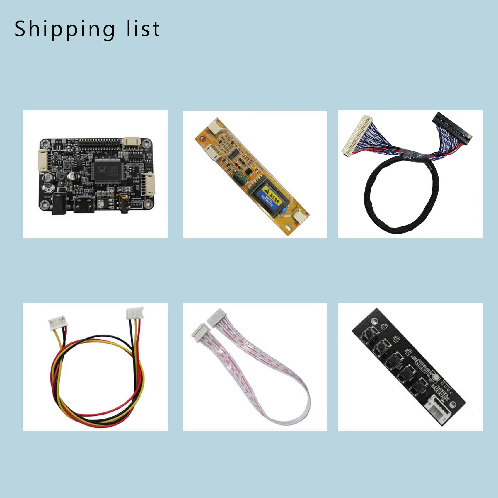 HD MI LCD Controller Board For 15.4 in 1440x900 B154PW01 LTN170X3 LCD Screen