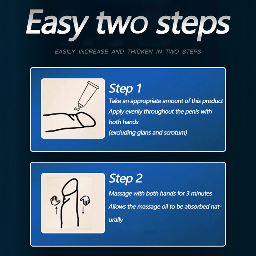 60 مللي الرجال القضيب تكبير زيادة كريم الجنس زيوت التشحيم الذكور القضيب تنمو سمكا أقوى كبير ديكس توسيع هلام الانتصاب كريم
