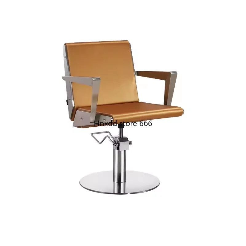 High-end hair chair Internet celebrity trendy store perm and dyeing chair hair salon shave barber shop haircut