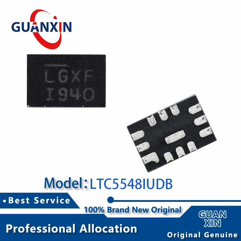 100% New  electronics LTC5548IUDB QFN-12 Marking LGXF LTC5548