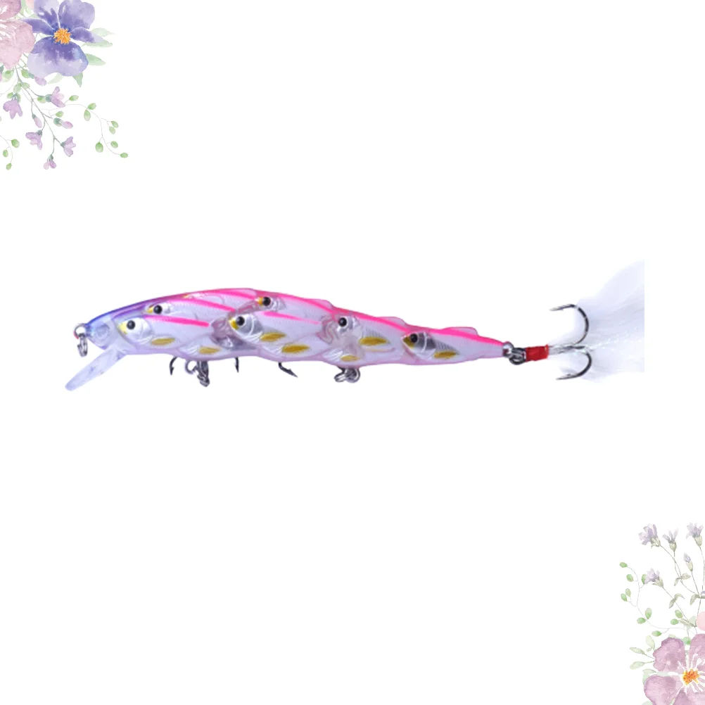 

11 5cm/157g Air Outlet Bracket Fishing Accessories Bait Lures Creative Shape Pink