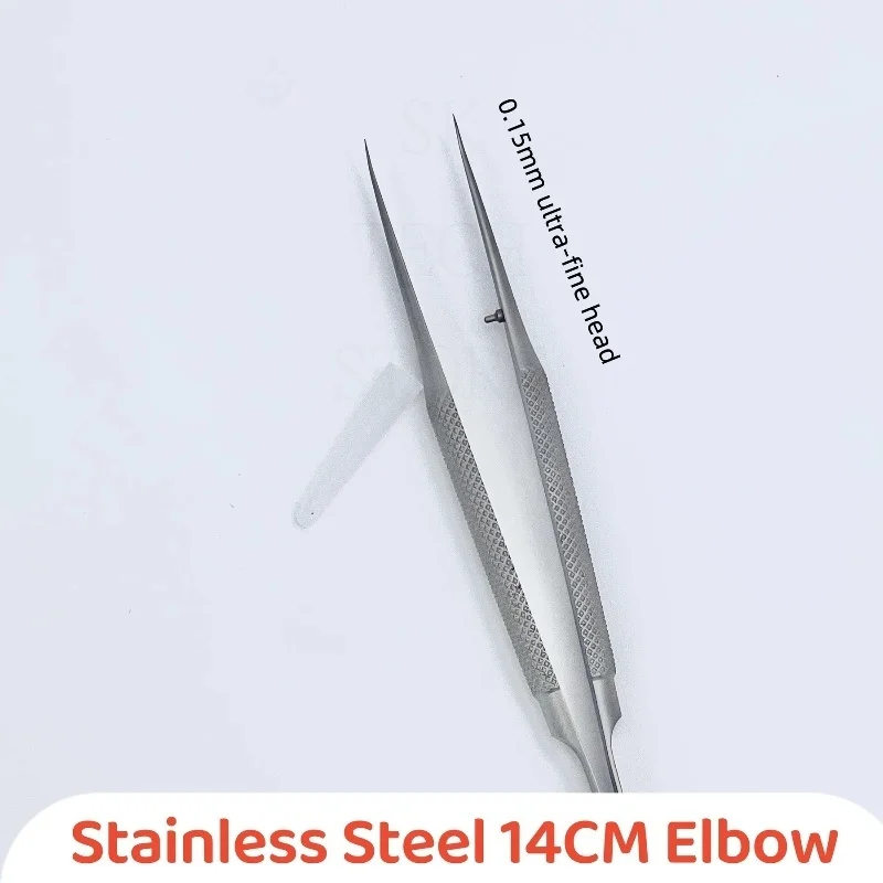 Titanium Alloy Tweezers 0.15mm Edge Precision Fingerprint Tweezers Apple Main Board Copper Wire Precision Tools For Electronics