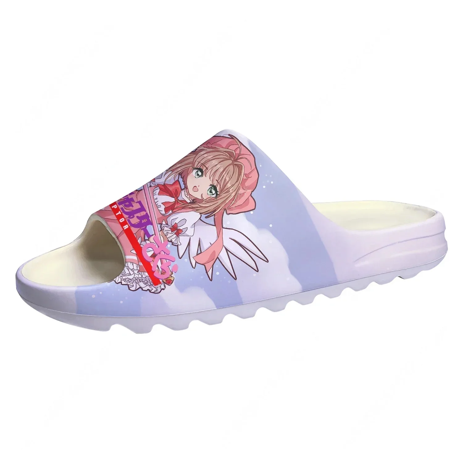 

Cardcaptor Sakura Custom Made Soft Sole Sllipers Home Clogs Step On Water Shoes Mens Womens Teenager Bathroom Step In Slliper