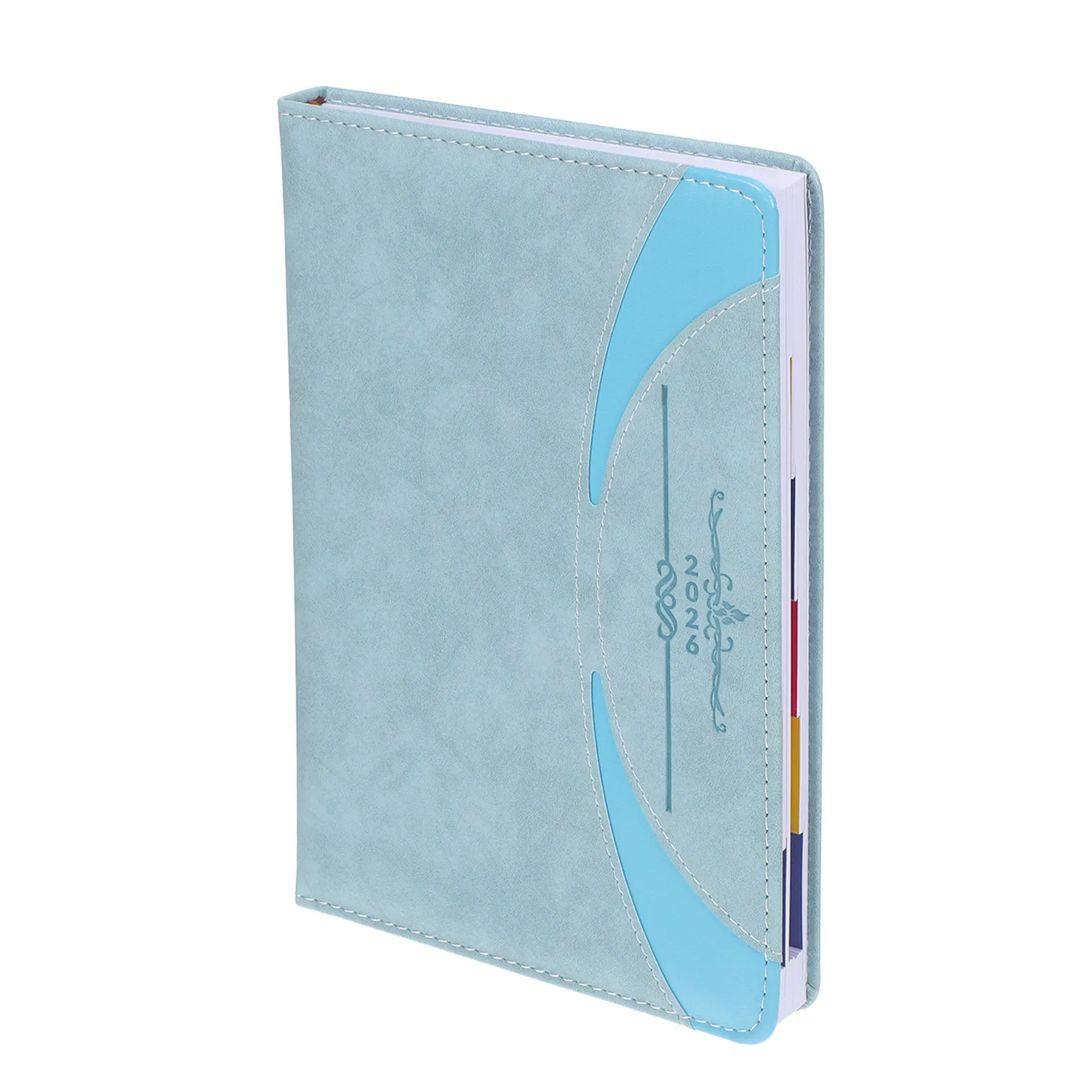 2026 A5 Yearly Planner Notebook 365 Day Schedule Organizer Portable Diary Calendar Book for Professionals Students Business